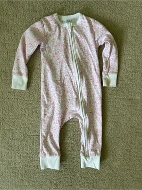 Joy Street 100% Pima cotton Texas one piece sleeper baby girl 9-12 months